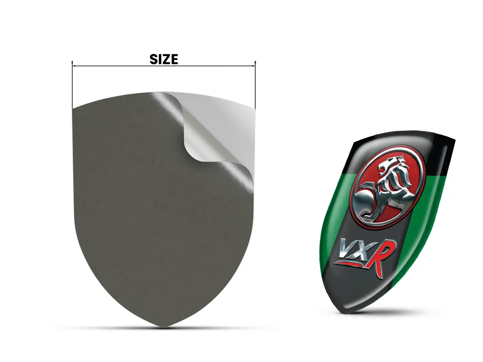 Vauxhall Waterproof Sticker Label Premium Universal Customizable